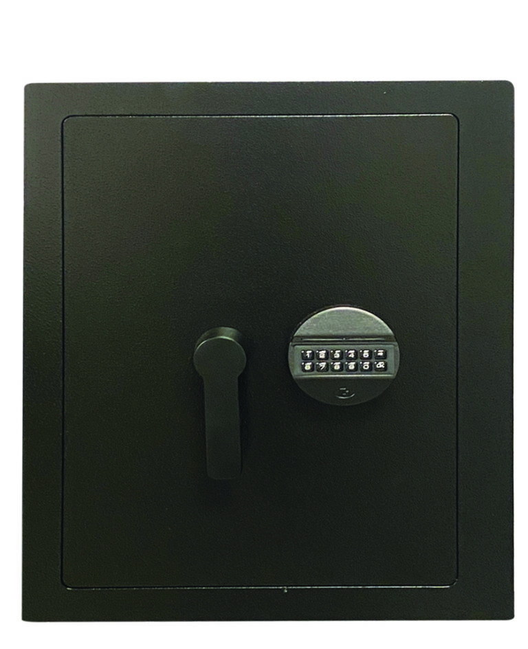 Pengeskab med kode lås og indvendig box - Grade 1 EN1143-1 - Sort