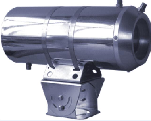 Vand/Luftkølet IP66 (-30c-+200c) kamerahus i rustfrit stål 304 materiale.