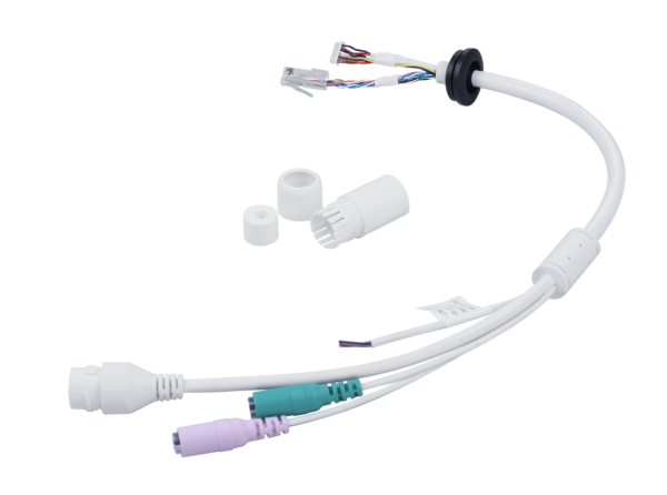 Lyd & IO-kabel til udendørs domekamera