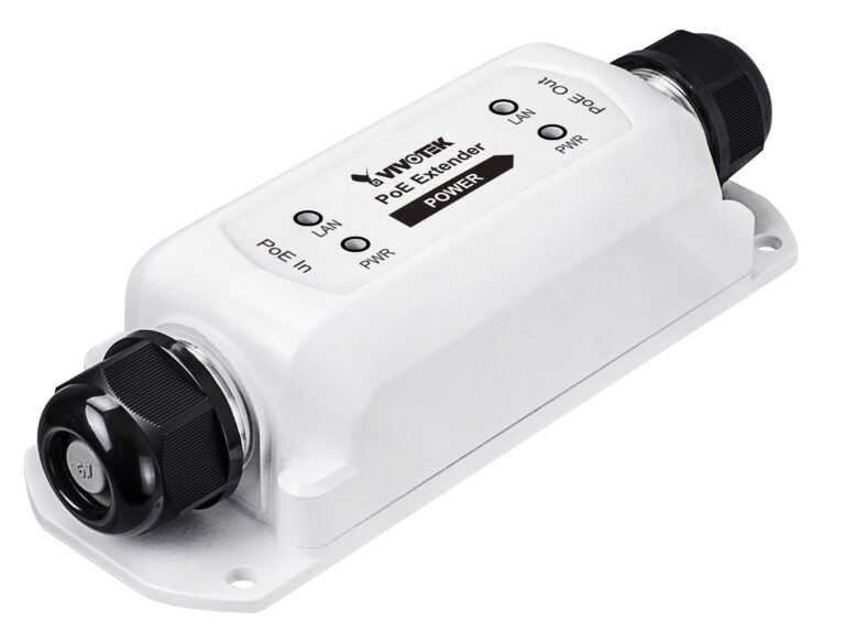 Vivotek Udendørs (-40c) IP67, IK10, 1 Port PoE Extender 95W PoH / PoE
