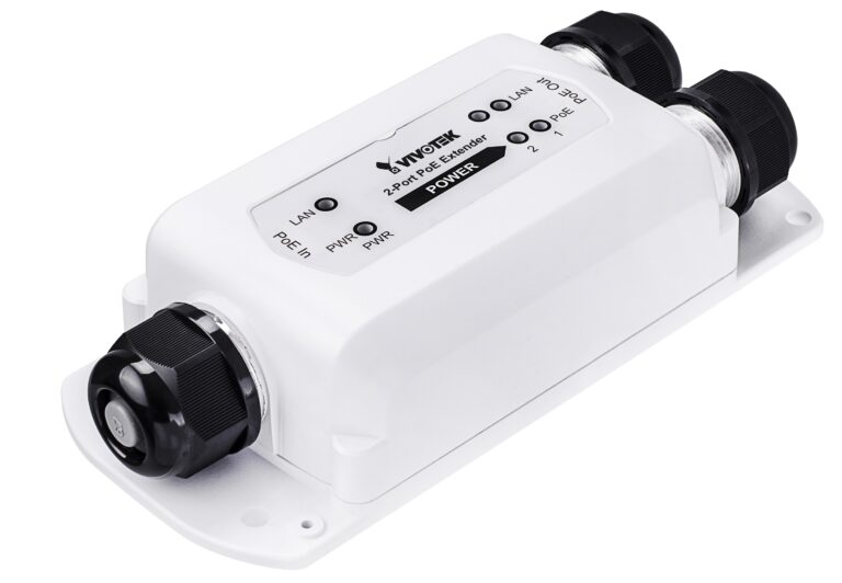 Vivotek Udendørs (-40c) IP67, IK10, 2 Port PoE Extender 95W PoH / PoE