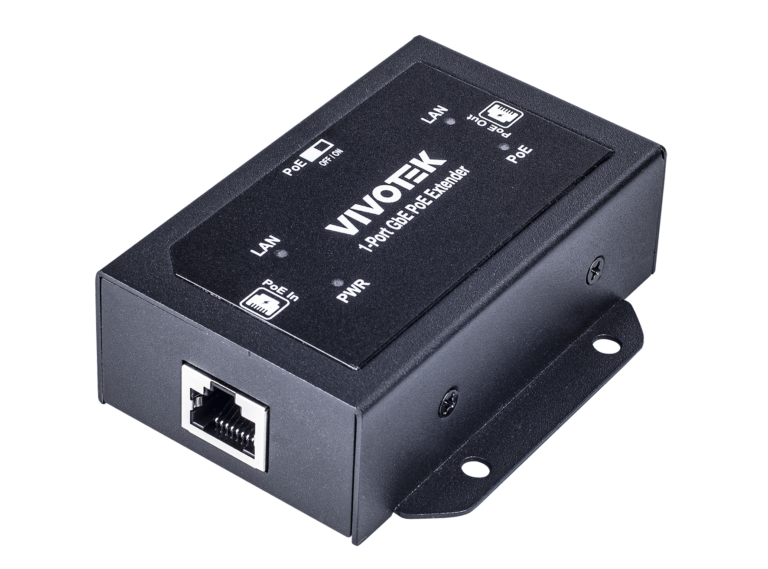 Vivotek 1 Port indendørs GE PoE Extender 95W PoH/PoE