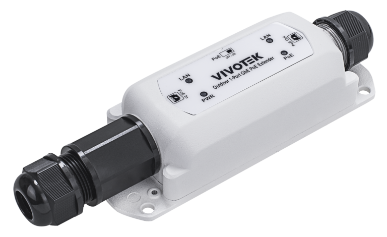 Vivotek 1 Port udendørs GE PoE Extender 95W PoH/PoE