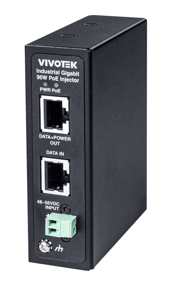 Vivotek Industriel Gigabit, 90W, 1xGE PoE Injektor, 1000Mbps.