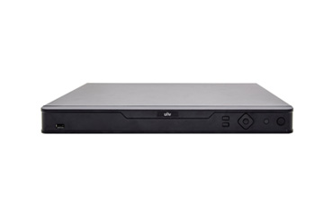 NVR 16 Kanals, 16x PoE, 4x HDD Max 32TB, HDMI/VGA Video Out, Max 12MP/4K Decoding, In/Out Brandwith 160/320Mbps, 2x USB, 1x RS485, VCA, Uden Harddisk.